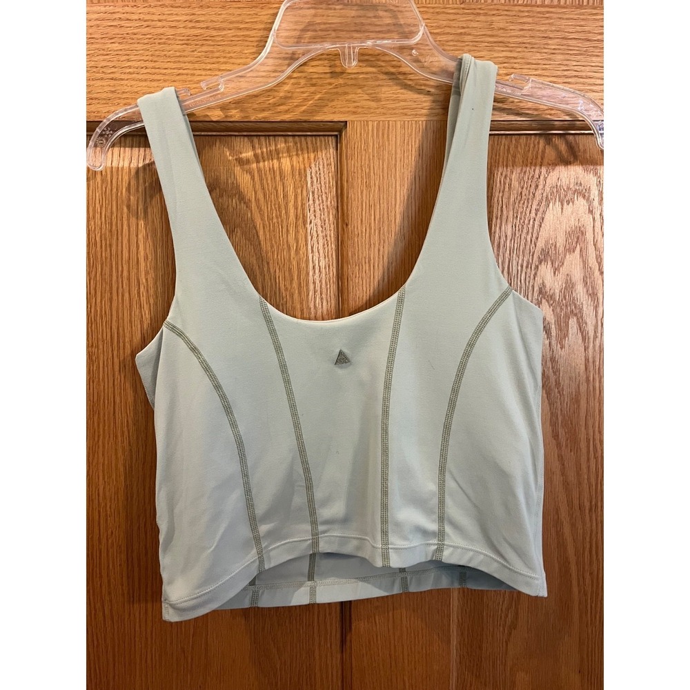 Vitality Womens Mint Green Cloud II Corset Athletic Balletcore Crop Tank Top Med - Picture 3 of 5